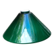Green glass lampshade