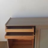 Scandinavian woden long sideboard.