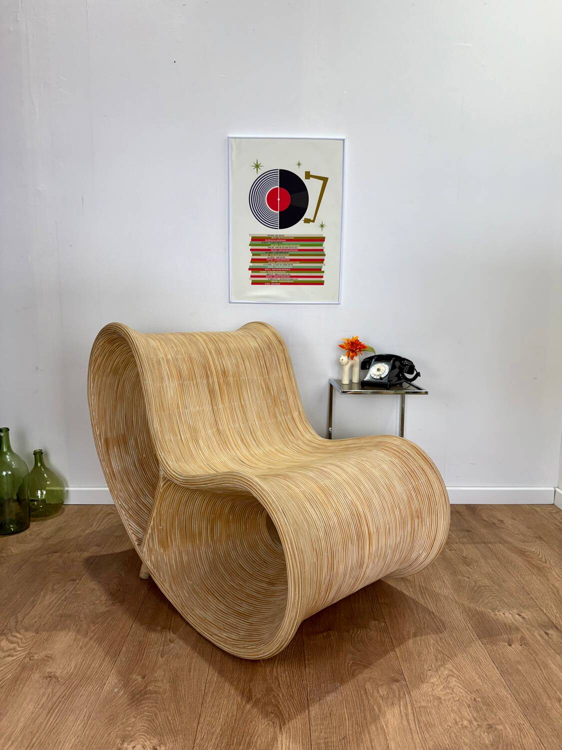 Elk Home Ribbon Rattan Chair