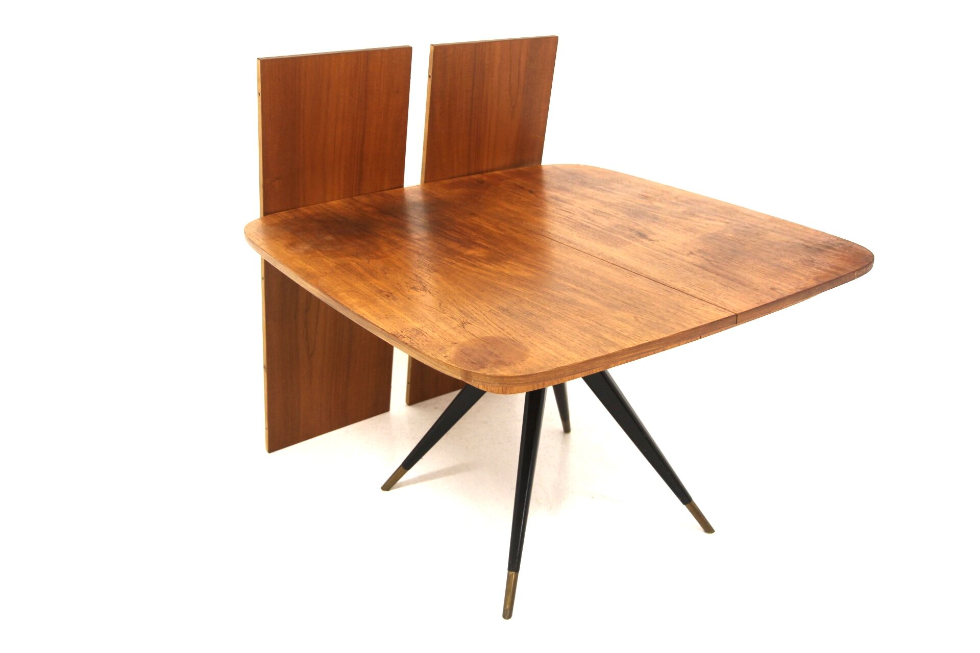 Table de salle à manger scandinave en teck, Suède, 1950