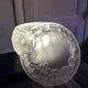 Art Deco Molded Glass Candy Box / Powder Box – Butterfly
