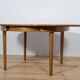 Mid-Century Round Extendable Dining Table and Chairs from McIntosh, 1960s, Set of 5