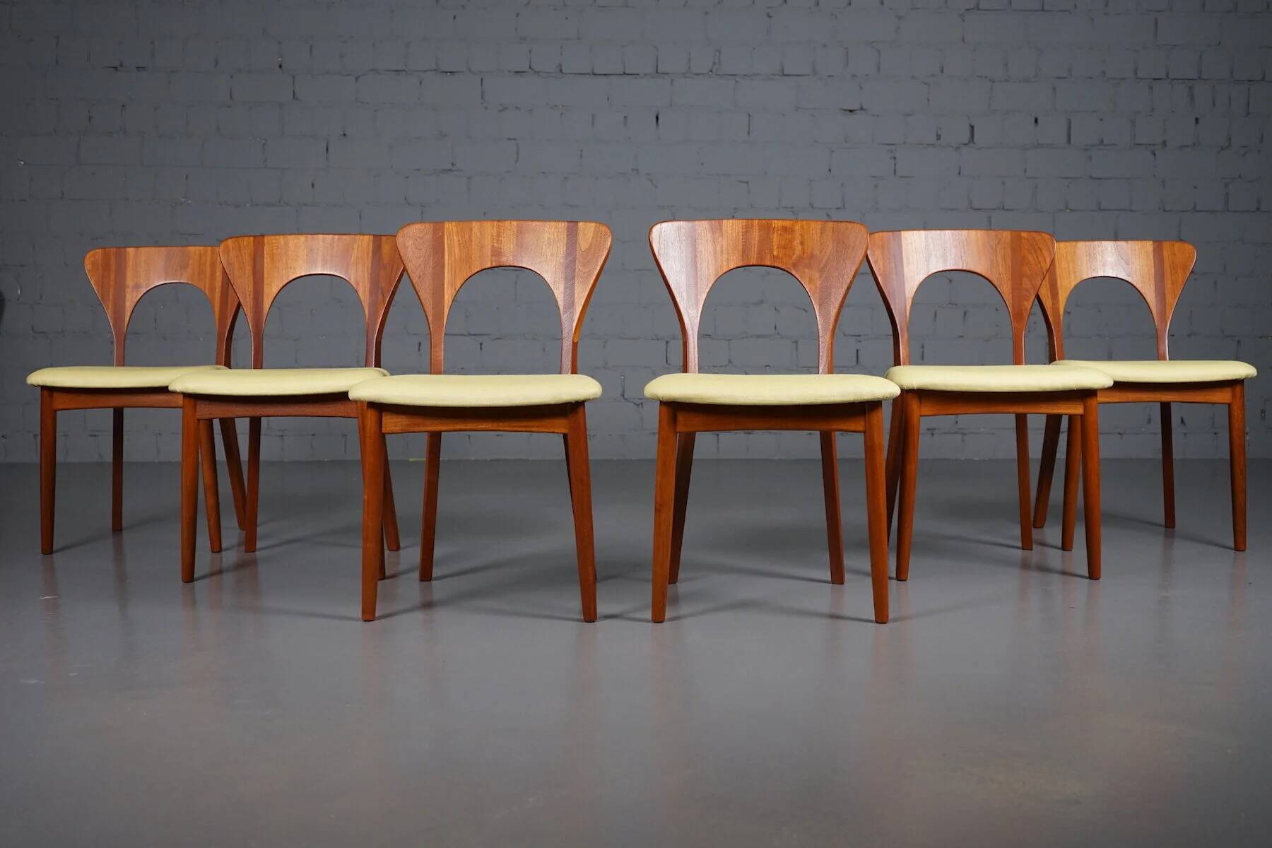 Peter dining chairs by Niels Koefoed for Koefoeds Hornslet