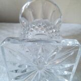 Crystal vase has spikes of diamonds