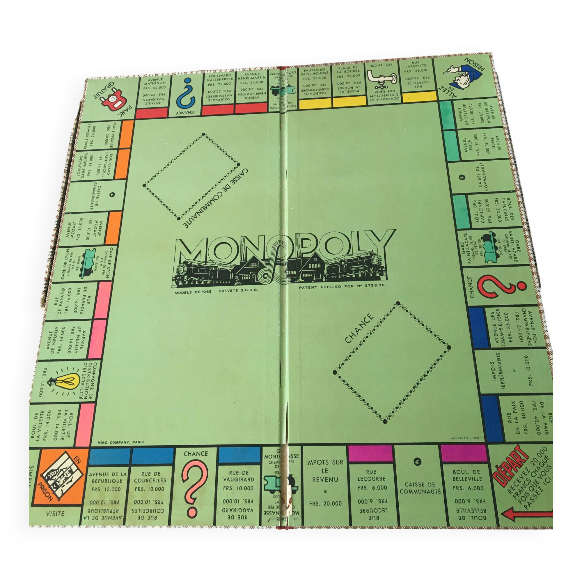 vintage monopoly