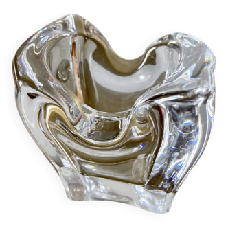 Crystal ashtray from Bayel, 1970s
