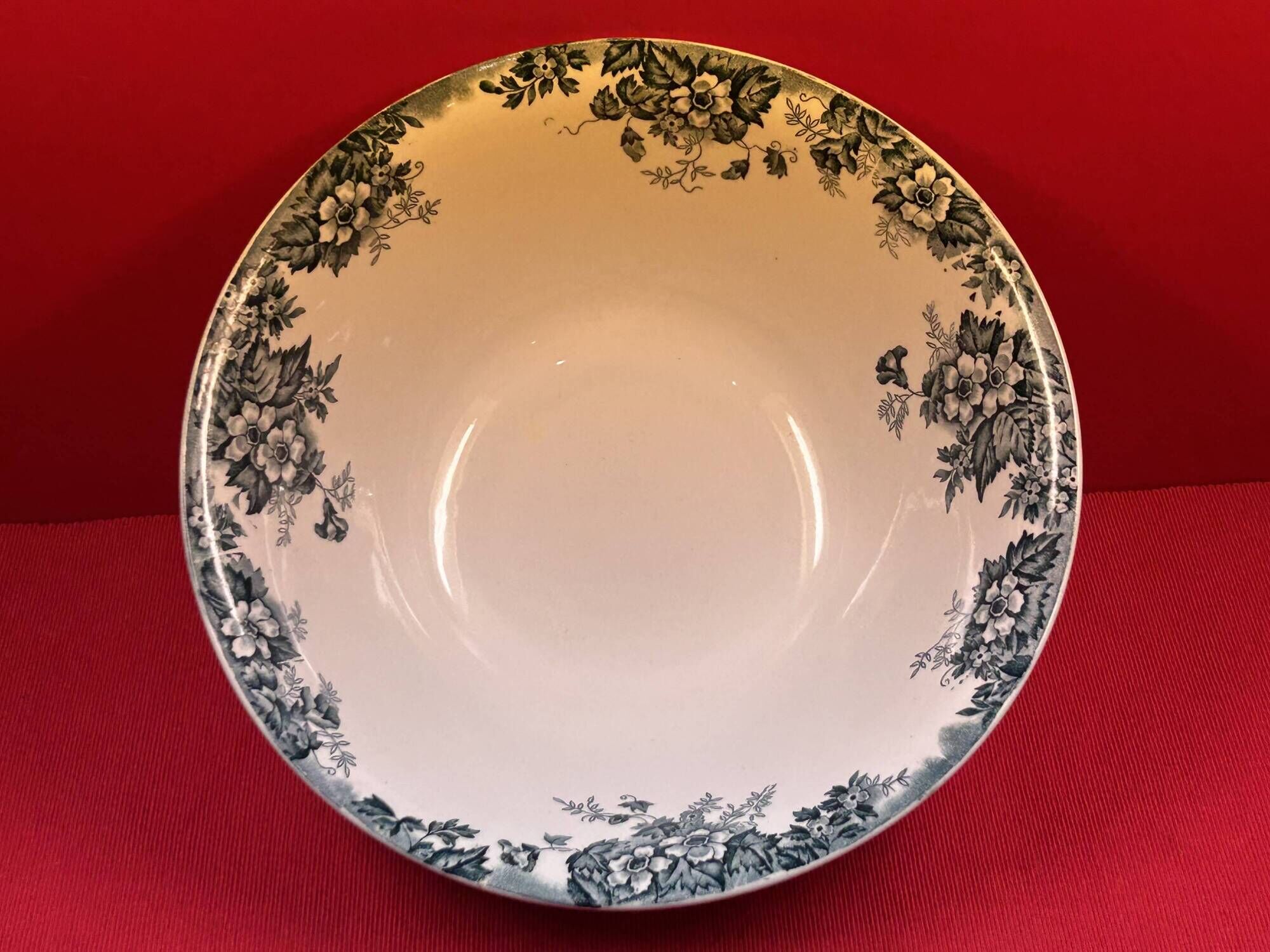 Large Salad Bowl St Amand Hamage Marie Louise Ironstone Ø 30cm