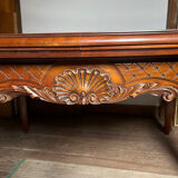 Louis XVI style extendable living room table