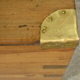 Marine trunk in camphor wood, India – Late 19th century