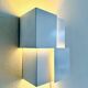 Geometric Square Wall Lamp By J.J.M. Hoogervorst For Anvia Nederland, The Netherlands, 1960S
