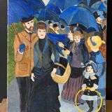 Oil painting on canvas