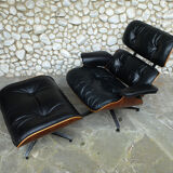 Armchair 670 & ottoman 671 by Charles & Ray Eames for Herman Miller, 1960s