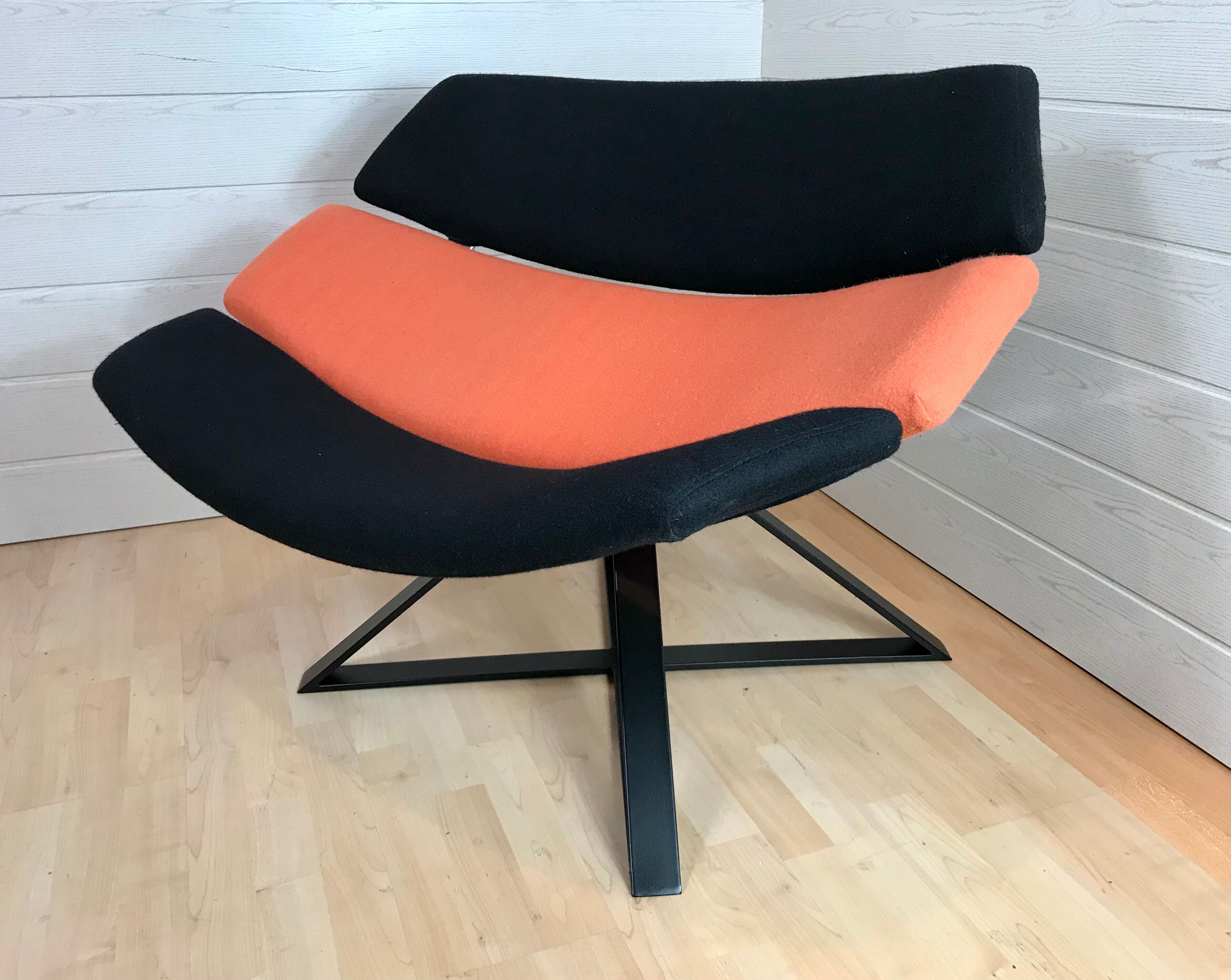 Fauteuil design des années 70