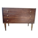 Vintage commode with tapered legs.