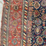 Tapis ancien persan de ghashghai fait main 177x328 cm