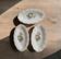 Lot de 3 raviers céramiques Sarreguemines