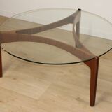 Table basse scandinave par Sven Ellekaer, 1960