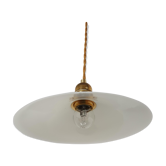 Suspension en opaline lisse