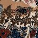 Tapestry panel on cotton by Lurçat 1960 aquarium decor