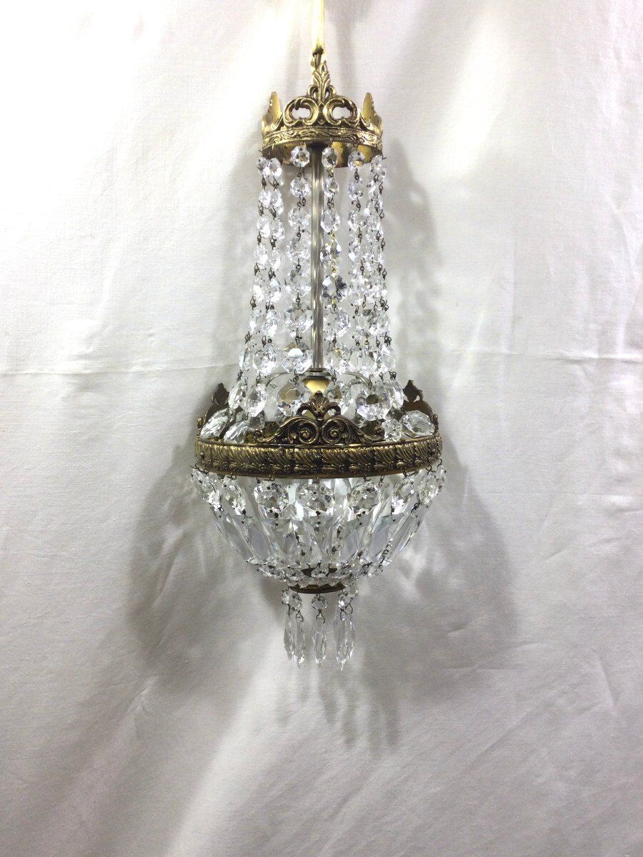 Hot air balloon chandelier with 1 Light