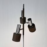 Lampadaire Wilko/Solken Leuchten avec lampes orientables, 1970s