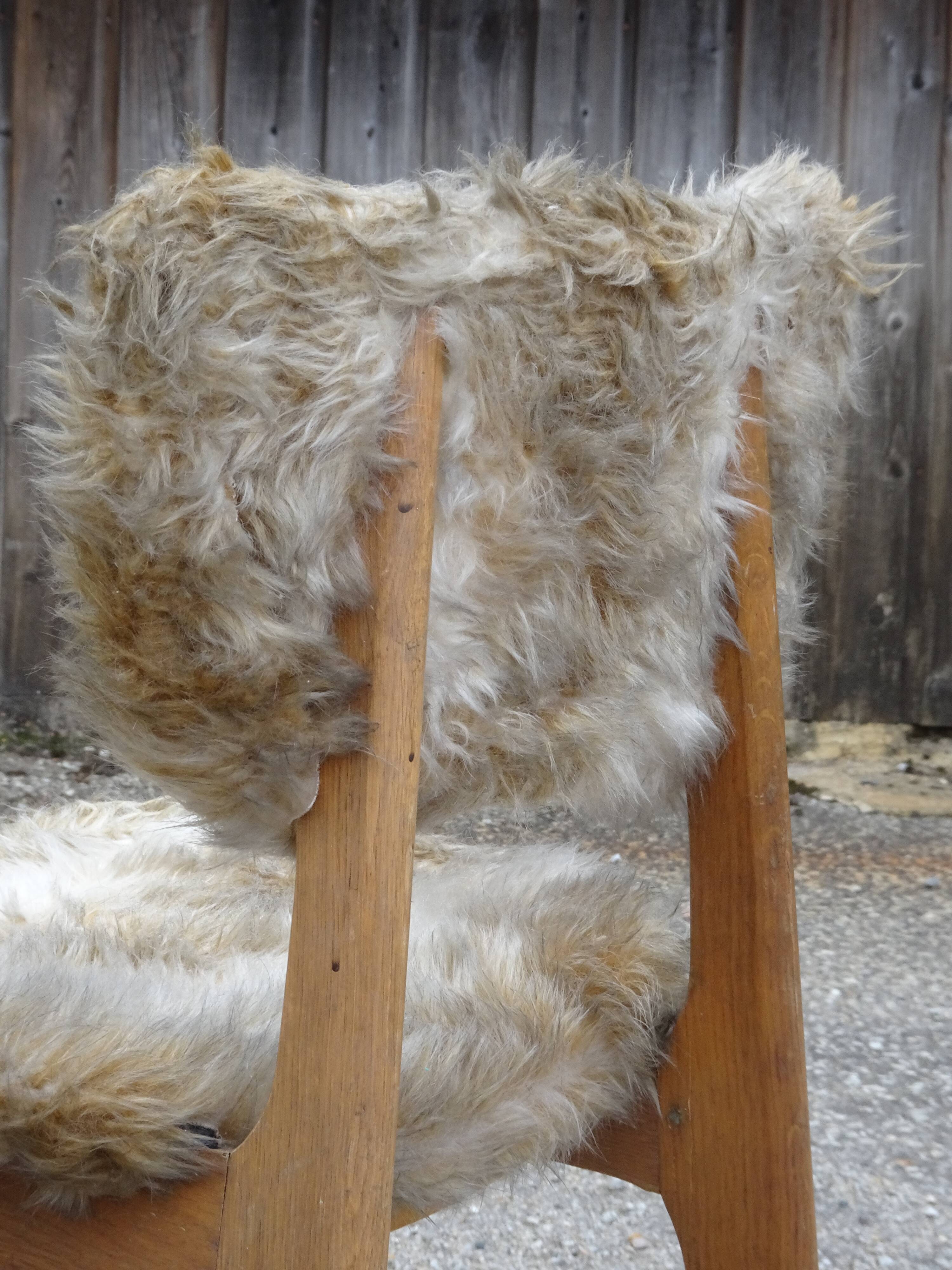 Chair by Roger Landault model 6517, Boutier edition, 1954.