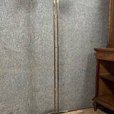 Vintage 60's floor lamp in gilded brass with swivel head