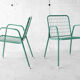 Pair of chairs EMU model Rio green