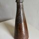 Vintage bottle vase in glazed stoneware from the Schlondes workshop, height 20cm.