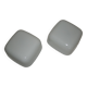 Pair of wall lamps or square ceiling lamp from the 50s