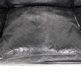 Scandinavian 3-seater leather sofa, Ulferts, Sweden, 1960