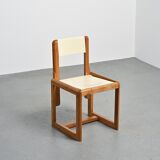 André Sornay: pair of chairs, France circa 1960