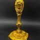 Very large five-light candelabra, in the Louis XV rocaille style, made of gilt bronze.
