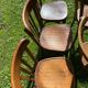 Set of 6 chairs bistro Fischel early XX century