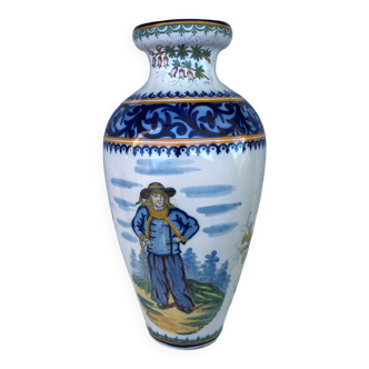 Vase Henriot Quimper