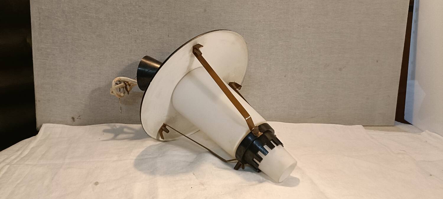 Vintage brass metal ceiling light 50'