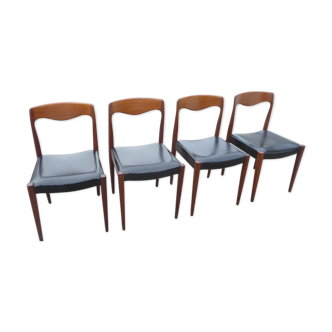 4 scandinavian chairs 50/60