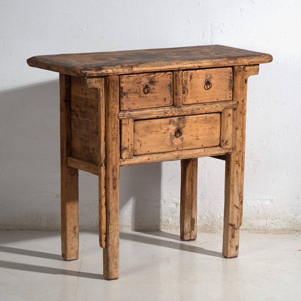 Console Shanxi in dark patina – China, circa 1930