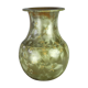 Vase with complete golden crystallization, high silhouette - Montgolfier - 80s