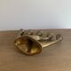 Bronze candleholder, 1970s