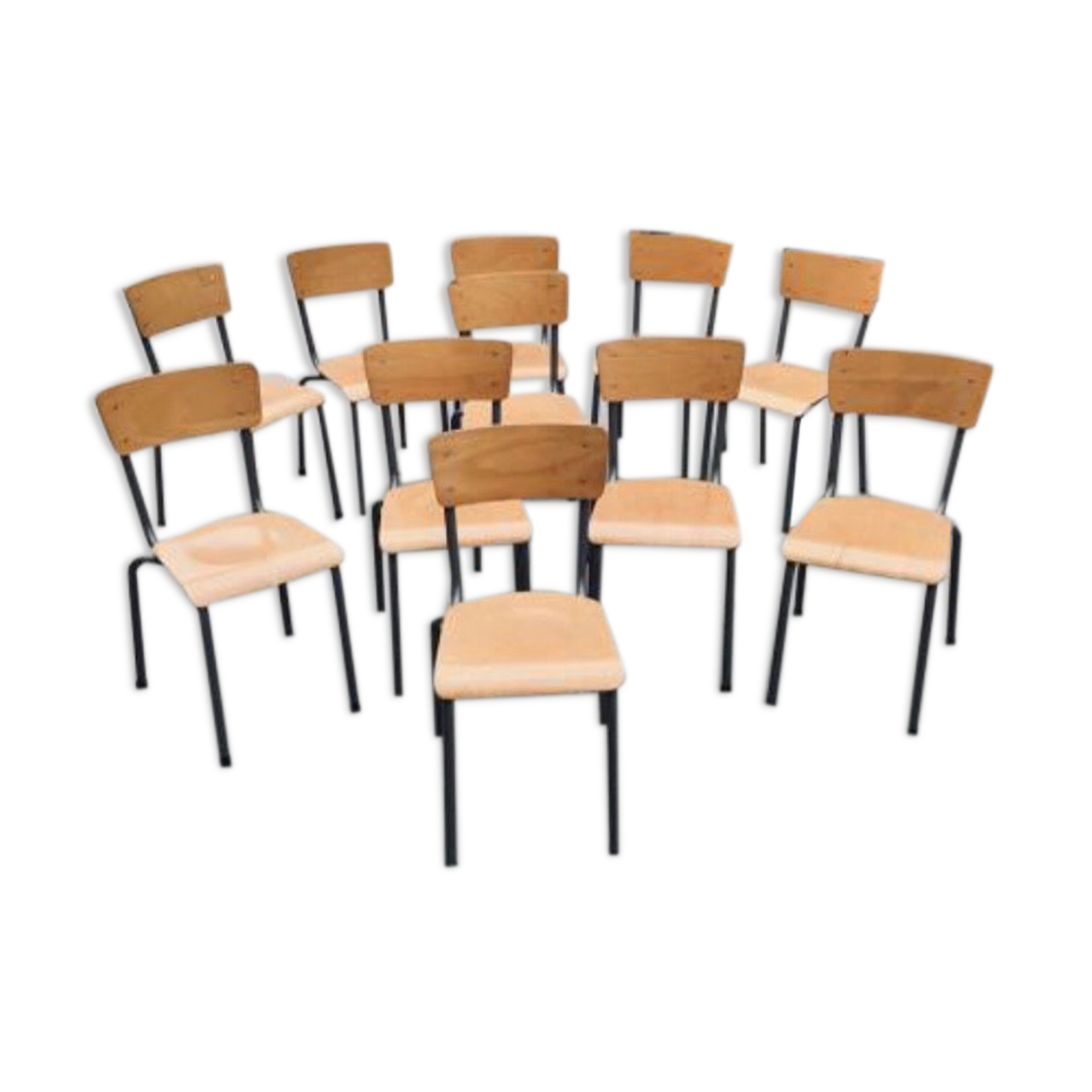 Lot 11 school chairs