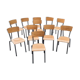 Lot 11 school chairs