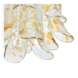 Murano glass chandelier designed by Carlo Nason for Mazzega, 1970s.