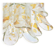 Murano glass chandelier designed by Carlo Nason for Mazzega, 1970s.