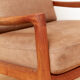 Mid-Century Teak Senator Highback Armchair by Ole Wanscher for CADO