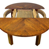 1930's modernist extendable dining table