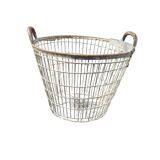 Ancien panier a pomme de terre en fer