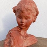 Terracotta bust Amedeo Gennarelli