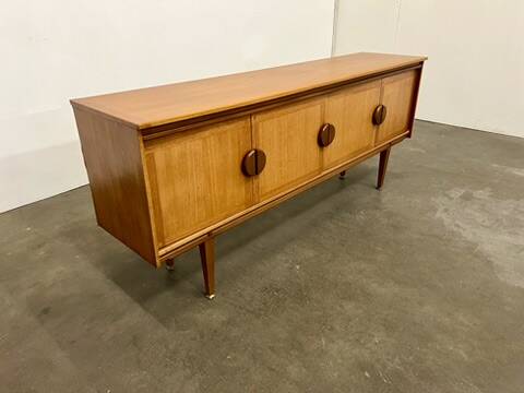 Scandinavian teak enfilade - 1960s