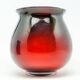 Modernist vase, glass, Poland, 1970s
